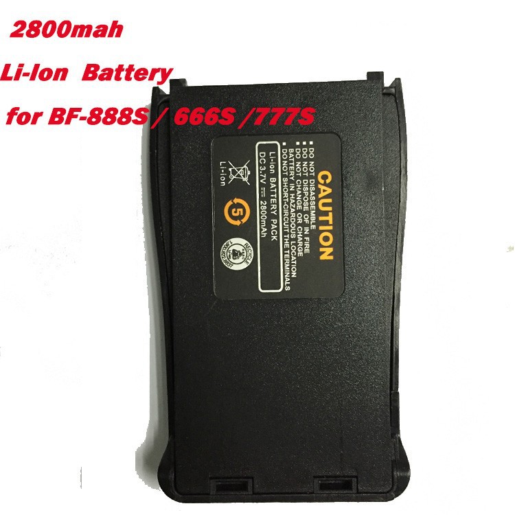 Original 3.7V 2800mah BF-777S BF-666S Baofeng BF-888S Battery For Spare Two Way Radio Radio Walkie Talkie Baofeng Accessories (3)