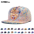 Hot New Fashion Baseball Caps Snapback For Women Men Hat Abstract Flowers Galaxy Cap Casual gorras