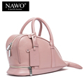 NAWO Cow Genuine Leather Character Women Shoulder Bags Cartoon Fish Shape Female Crossbody Bags Designer Handbags