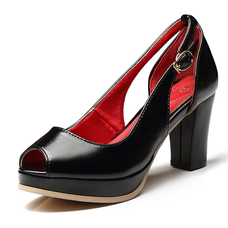 Black Red Bottom Heels Promotion-Shop for Promotional Black Red ...