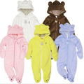 new 2016 autumn winter clothes baby romper warm clothing newborn baby overall baby boy girl jumpsuit