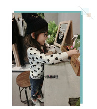 Kids Clothing 2015 Spring and Autumn new girls boys jeans personality joker small straight pants