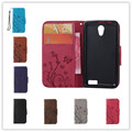 Luxury Embossed pattern Pattern Phone Case For Lenovo A319 Leather Wallet Flip Cases Card Holder Cover