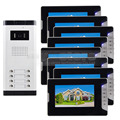 DIYSECUR Quality 7 4 Wired Apartment Video Door Phone Audio Visual Intercom Entry System IR Camera