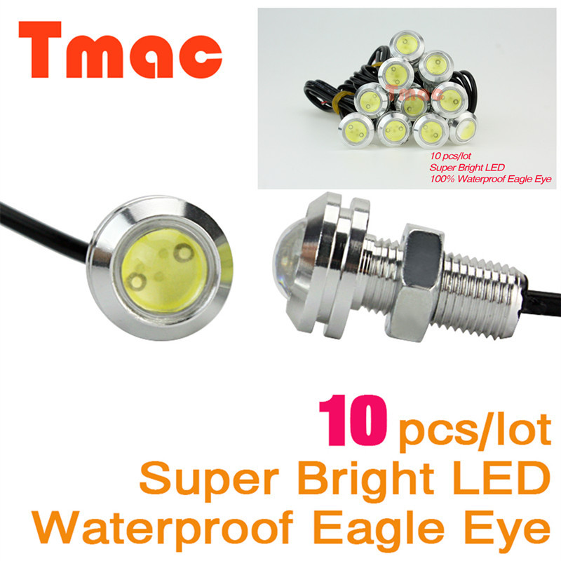 10pcs DRL led car light Eagle Eye parking lights Daytime Running Light Waterproof eagle eye Tail wor