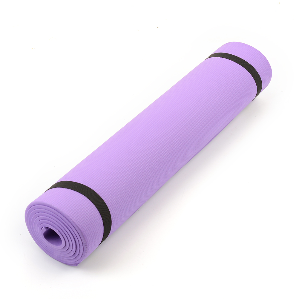 68x24x0.24 6mm Thick Yoga Mat Pad Non-Slip Lose Weight Exercise Fitness Indoor Multicolor Free Shipp