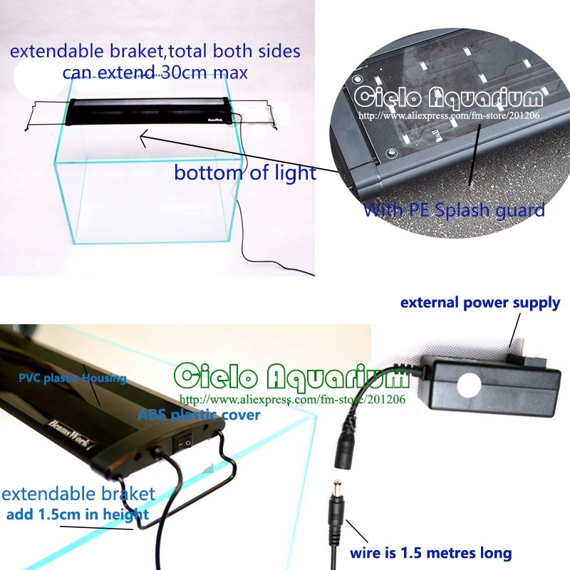 LED differents parts