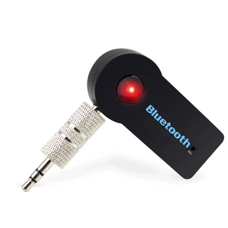 High Quality Universal 3.5mm Streaming Car A2DP Wireless Bluetooth Car Kit AUX Audio Music Receiver 