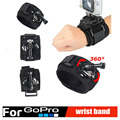 360 Degrees Wrist Mount Band Strap And Screw for Gopro Hero 2 3 3 4 Xiaomi
