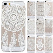 Plastic Back Case Cover For iPhone  5 5S  HENNA OJIBWE DREAM CATCHER Ethnic Tribal