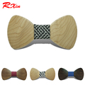 New 2016 Red Xin Handmade Top Fashion Funny Wooden Bow Tie Costume Bowtie Wedding Business Banquet