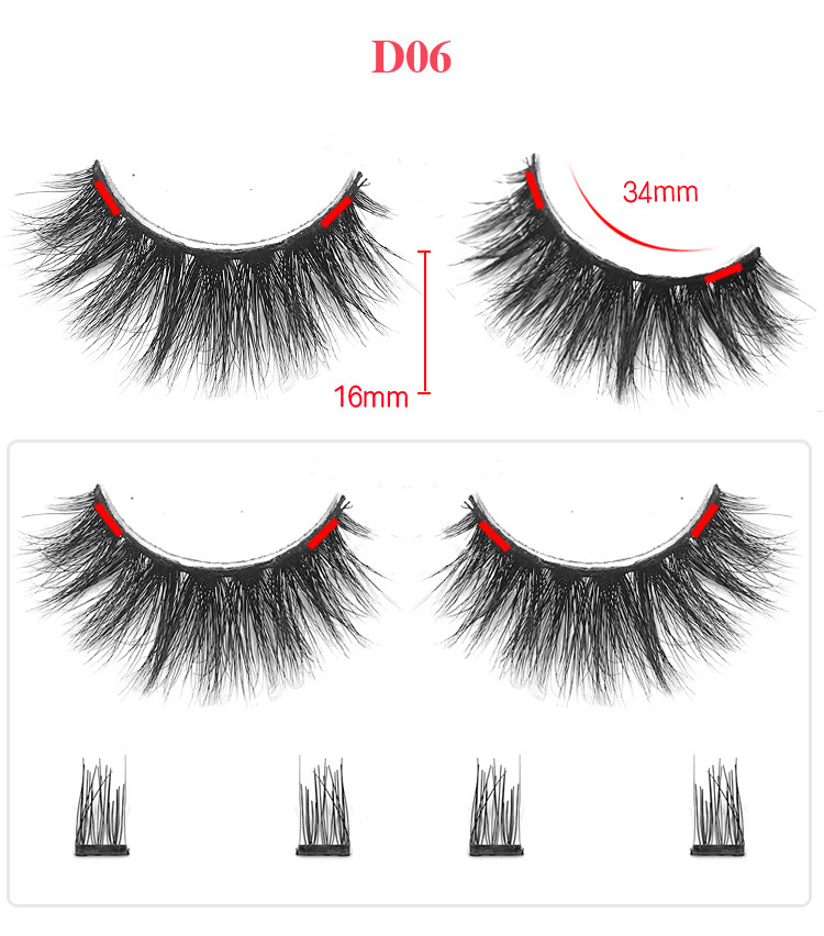 Detail Feedback Questions about 2018 3d False Eyelashes Magnetic Natural Mink Soft Faux Lashes Extension Tools Black Double Magnet Eyelash With Eyelash Tweezer on Aliexpress.com - alibaba group - 웹