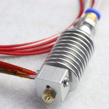 3D Printer Head MK8 Extruder Long Distance J-head Hotend E3d Nozzle 0.3/0.4/0.5mm Feed Inlet Diameter 1.75 Filament Brass Nozzle