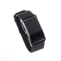 Black Fashion LED Watch Date Sports silicone bracelet watch women men digital watch clock sports watch