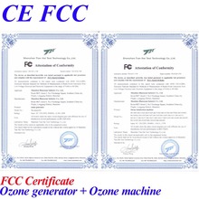 CE FCC ozone generator air purifier