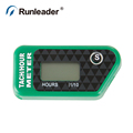 RL HM016R Digital Inductive Resettable Waterproof Hour Meter Tachometer RPM Meter For Gasoline snowmobile buggy go