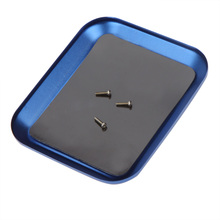 New Aluminium Screw Tray with Magnetic for RC Model Phone Repair