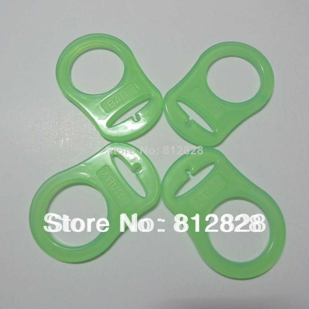 30pcs Green MAM Rings Silicone Pacifier Adapter Du...