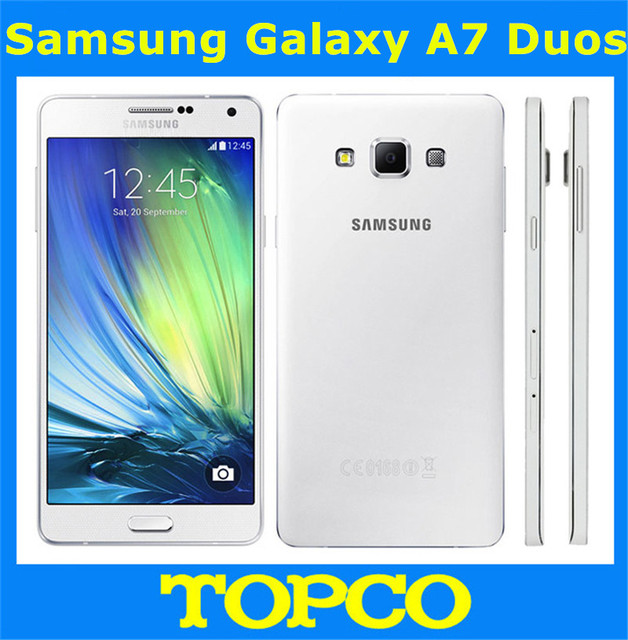 Samsung Galaxy A7 Duos Original Unlocked 4G GSM Android Mobile Phone Dual Sim A7000 Octa Core 5