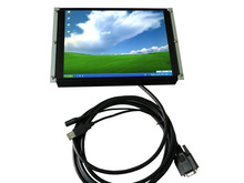 10.4 inch usb LCD open frame touch monitor with VGA/ TV optional