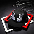 Fashion Solid Finger Snapback Hat Hip Hop Hat Snapback Cap For Men Women Baseball Cap Bone