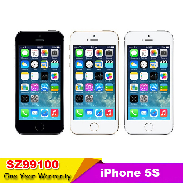 Apple iphone 5S Mobile phone Dual core 1G16GB32GB64GB Used phone ...