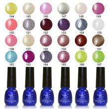 Freeshipping 1PCS гель высокого качества Лак для ногтей Долгое Soak Off Gel польский 8ML