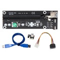USB 3 0 PCI E Express Extender Riser Card Adapter Graphics Card 1x to 16x pci