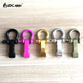 10pcs lot Outdoor Camping Survival Rope Paracord Survival Bracelets O Shaped Stainless Steel Shackle Buckle