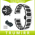 20mm 22mm Ceramic Stainless Steel Watch Band for Diesel Men Women Strap Butterfly Buckle Belt Link