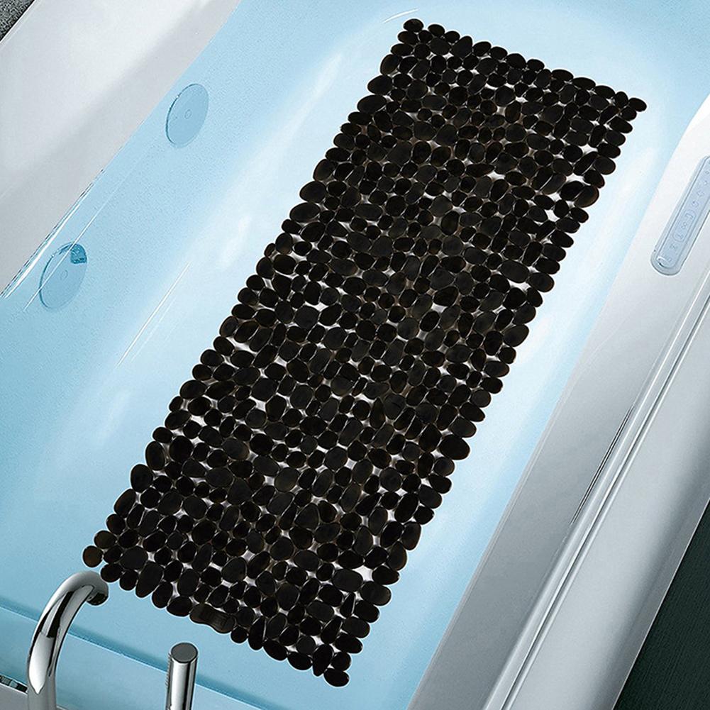 2019 Solid Stone Bathroom Shower Mats Anti Skid Rug Suction Cup