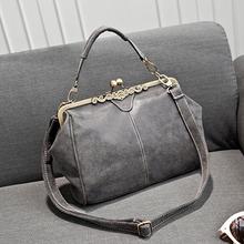 2016 new fashion women realer brand vintage bags retro PU leather tote bag messenger bags small clutch shoulder handbags BG29