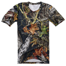 TACTICAL PAINTBALL HUNTING BIONIC DARK REAL TREE CAMOUFLAGE T SHIRT IN SIZE 54 35815