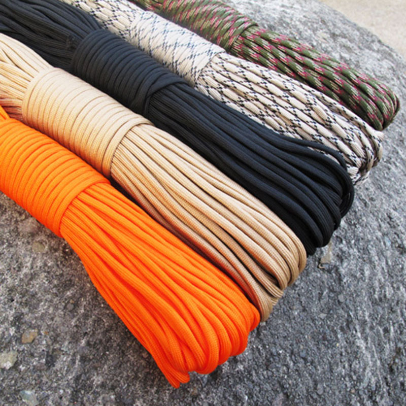 Image of 5m (17 FT) Desert 550 Paracord Parachute Cord 7 Core Strand Nylon Survival Outdoor Climbing Camping