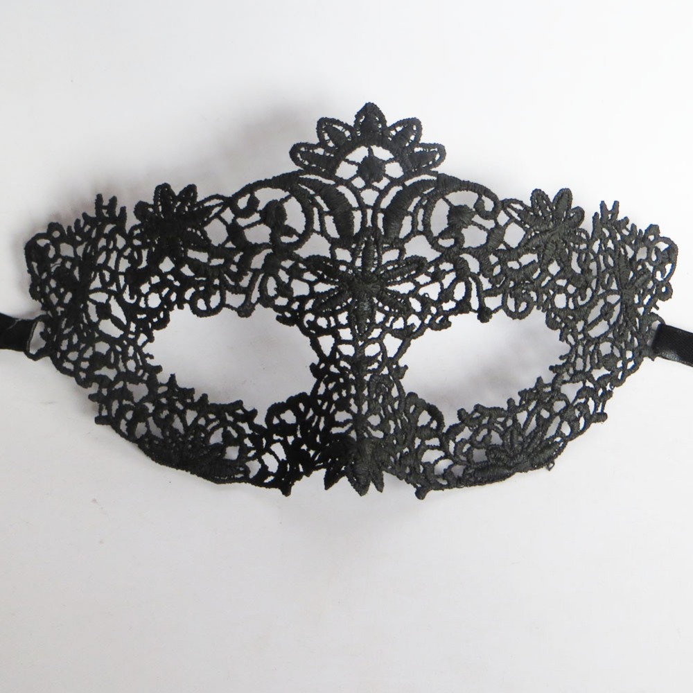 Image of JaneBoutique 2015 New Woman Fashion Black Cutout Mask Lace Sexy Prom Party Halloween Masquerade Dance Masks