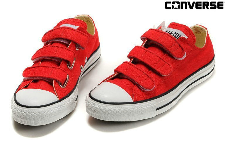 Converse with velcro straps for adults