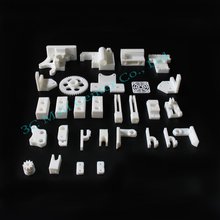 1 set RepRap Prusa Mendel i3 PLA plastic Parts Kit DIY Prusa i3 Acrylic frame 3D Printer printed parts – White Free Shipping !