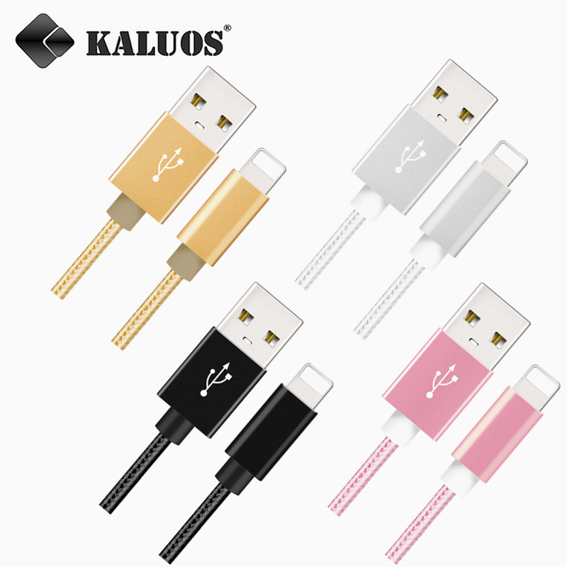 Image of KALUOS 8pin USB Data Sync Charging Cable For iPhone 5 5S 5C 6 6S Plus SE iPad mini 2 Air 2 Transmission Charge Line 100cm 150cm