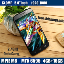 Original Smartphone 3G one M8 MTK6595 Octa Core 5.0″ 1080P 4GB RAM 16GB ROM Dual Sim 13.0MP Camera android cell Mobile Phone