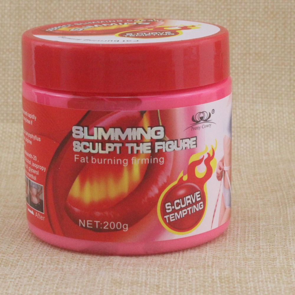 Image of hot chilli in 7 days fast burning fat and slimming for lost weight cream 200g body care C46H