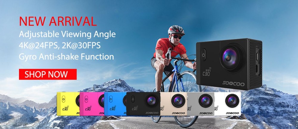 soocoo-c30-4k-action camera