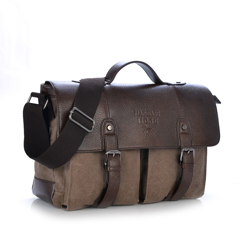 Newest Retro Fashion Cavas Messenger Bag School Shoulder Travelling Bag Women And Man Bag 3 Colors