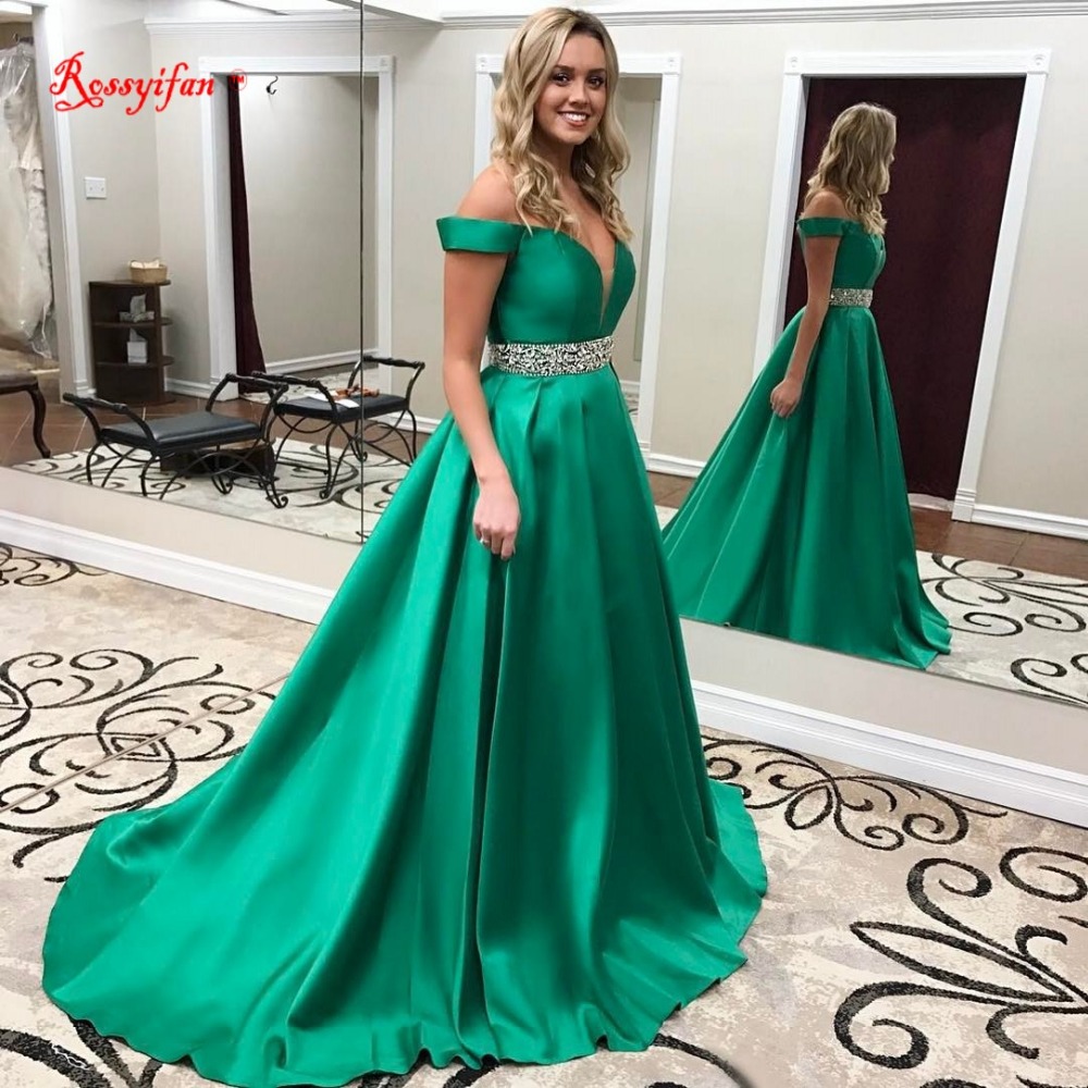 Emerald satin gown 2017 Emerald satin gown 2017