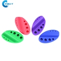 4Colors Oval Silicone Tattoo Permanent Makeup Microblading Pigment Cup Cap Stand Ink Holder Brand New