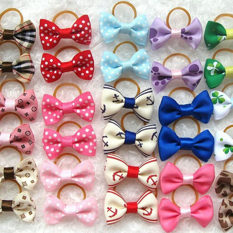 Image of 5pcs/lot Pet Products Dog Grooming Accessories Hairpins Cat Hair Clips Brand New DIY Dog Hair Bows Boutique Retail Wholesale