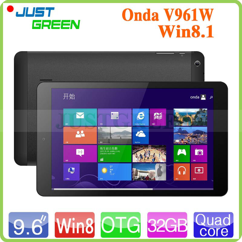 Onda V961w 3G Win8 1 Tablet PC Z3735F Quad Core 1 83GHz 9 6 IPS Screen