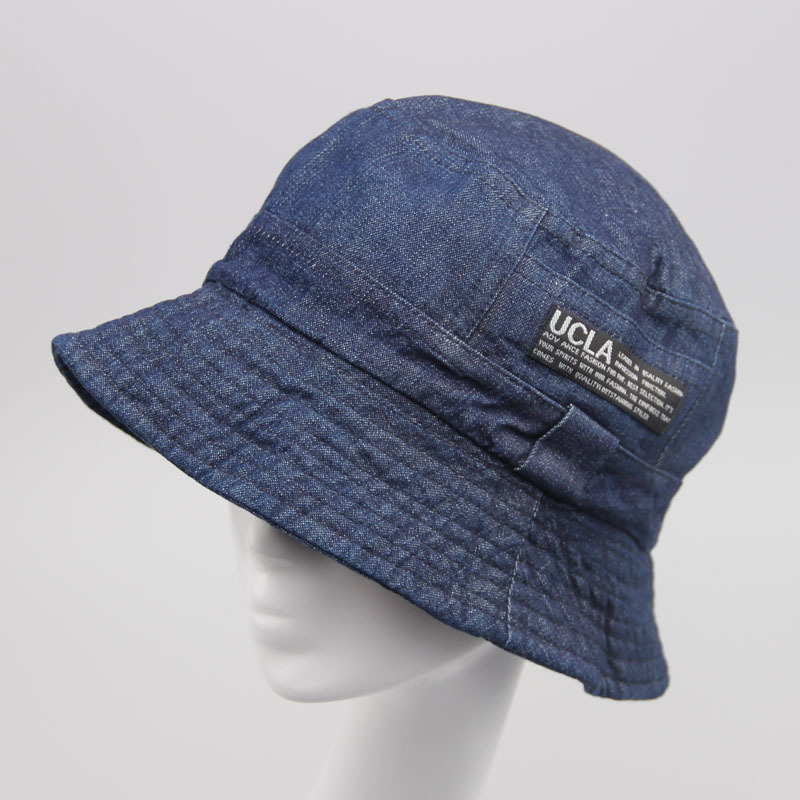Wholesale 2016 Fashion Cottonblend Denim Unisex Cap Bucket Hat Summer Outdoor Fishing Caps For ...