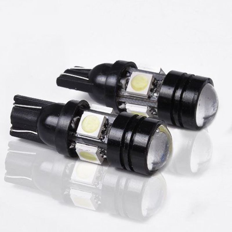 Image of 1X High brightness Car Styling T10 LED W5W 196 168 Car LED Auto Lamp 12V 20W Light bulbs with Projector Lens for Tiguan Packing