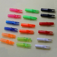 Arrow Nocks For Hunting 30Pcs Arrow Nocks of Plastic Material Archery Multicolor Arrow Nocks