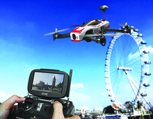New Arrived four axis traversing FPV Quadcopter set / real-time with monitor remote control RTF drones